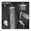 Комплект для скрытого монтажа G7148-8 NOAR Set, три функции, хром/белый