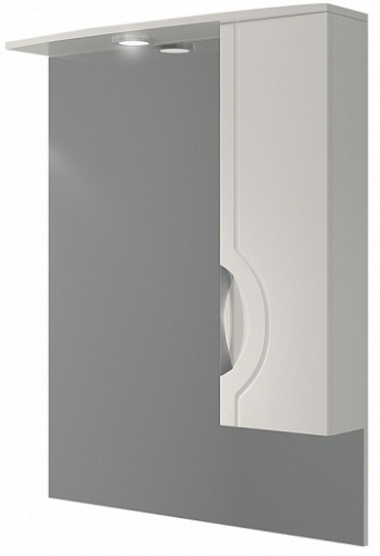 Зеркало-шкаф Каприз- Н 80х100х23 с освещением