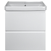 Тумба Мила-60 подвесная, белый + рак. Tempo 60 (600*670*475) Azario