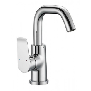 Смеситель для умывальника Zegor NOG4-В134, хром