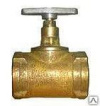 Клапан пожарного крана КПЛП-50-1 (латунь, М-М, прямой, 180 гр.)