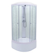 Кабина душевая Тритон Стандарт В 90*90*2200, сред. подд., аквамозаика, с крышей