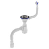 Сифон для мойки 3½"х40 с круглым переливом с гофротрубой 40х40-50 B0139