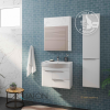 Тумба БЕВЕРЛИ 65 подвесная, 1A235301BV010 /61,6х45,5х35,7/ (белый глянцевый) АКВАТОН