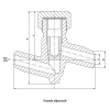 Клапан обратный 3с-6-3 Ду32 Ру100