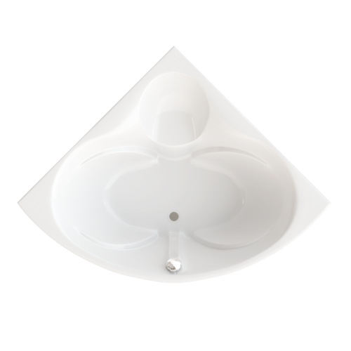 Ванна акриловая Сабина 160*160*68 на каркасе с экраном 