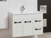 Тумба ДИОР 80 подвесная 1A167801DR010 /79.8х54х44,4/ (белый) АКВАТОН