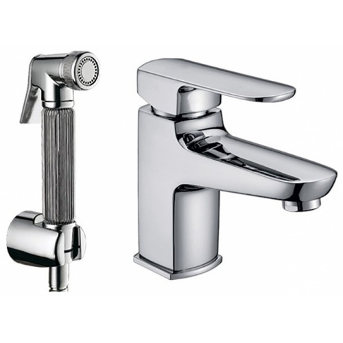 Смеситель для умывальника GOTA ROCIO G351-310 с гигиенической лейкой 