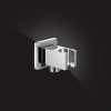 Подключение для душевого шланга с держателем WS-16 SoftLine Chrome (Elghansa)
