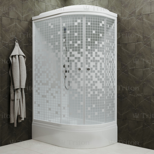 Кабина душевая Тритон Коралл В 120*80 правая