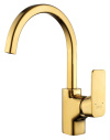 Смеситель для кухни D&K, золото DA 1432403
