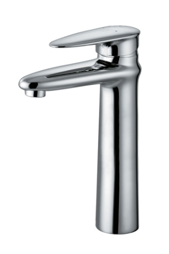 Смеситель для умывальника LM4409C "Статус" высокий, монолитный