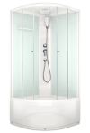 Кабина душевая Delight 88 high гл.подд. 80*80*218 белое стекло
