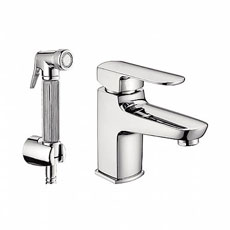 Смеситель для умывальника LEDEME с гигиенической лейкой L1254