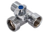 Кран для стиральной машины тройной 1/2x3/4x1/2 ВНН CA3H1234