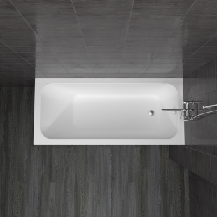 Ванна акриловая Nika 170*70 на каркасе с экраном Triton Pro