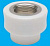 Муфта PPRC комбинированная 25х3/4 ВР