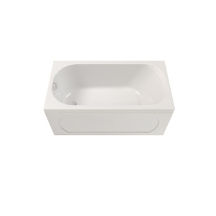 Ванна акриловая Стандарт 130*70 на ножках с экраном