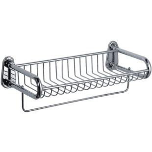 Полка решетка с полотенцедержателем L336 LEDEME