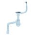 Сифон для мойки 3½"х40 с круглым переливом с гофротрубой 40х40-50 B0139 Сифон для мойки 3½"х40 с круглым переливом с гофротрубой 40х40-50 B0139