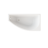 Ванна акриловая Белла (L) 140*75*60 на каркасе с экраном 