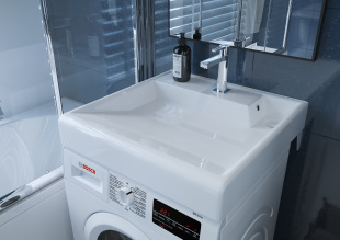 Раковина над стиральной машинкой Престиж-60 600*600