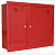 Шкаф пожарный ШПК-315 В (встроенный закр. левый красный) для 1 рукава и 1 огнетуш.