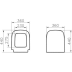 Сиденье S20 для унитаза дюропласт Vitra 77-003-001