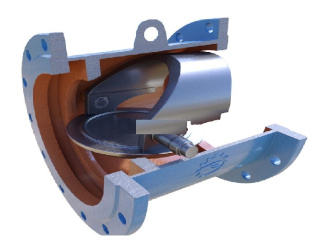 Клапан обратный 19с16нж Ду200 Ру25