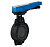 Затвор дисковый ПВХ d200-225 DN200 PN10 уплотнения EPDM