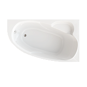 Ванна акриловая Изабель (L) 170*100*62,5 на каркасе с экраном 