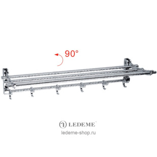 Полка с крючками L806 LEDEME