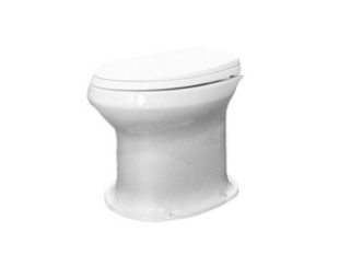 Унитаз компакт Дачный, с сиденьем полипроп. (Старый Оскол)
