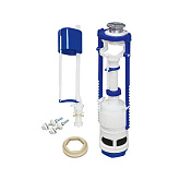 Арматура д/бачка АС-12.1М 2-х уров. кнопочная с ниж. подводом