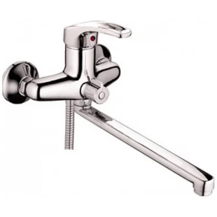 Смеситель для ванны  с плоским изливом 30F L2227