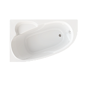 Ванна акриловая Николь (R) 160*103*71,5 на каркасе с экраном 