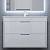 Тумба Uperwood Modul 65 подвесная, белая для раковины Modul 65