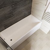 Ванна акриловая Palermo 180*80 на каркасе с экраном