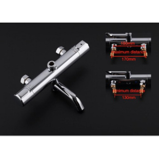 Душевая система с тропическим душем D=250 мм G2490 термостатическая, хром