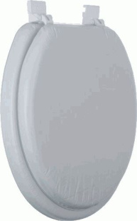 Сиденье д/унитаза  мягкое Libero белое 28341