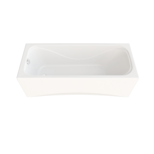 Ванна акриловая Стандарт 170*70 на каркасе с экраном