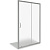 Душевая дверь INFINITY 120 1200*1850 хром/прозрач/6мм, WTW-120-C-CH GOOD DOOR