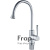 Смеситель для кухни Frap F4152 авиационный алюминий матовый