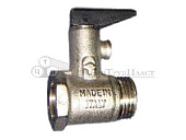 Клапан предохранительный для бойлера STI 1/2” с ручкой спуска