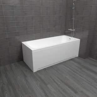 Ванна акриловая Nika 150*70 на каркасе с экраном Triton Pro