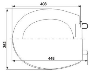 Сиденье д/унитаза эльф
