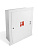 Шкаф пожарный ШПК-310 В (встроенный закрытый белый) 1 корзина