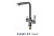 Смеситель для кухни FRAP F4352-22, подключение к фильтру (серый камень)