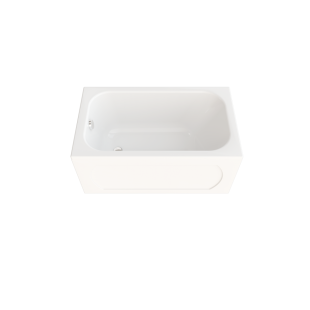 Ванна акриловая Стандарт 120*70 на ножках с экраном