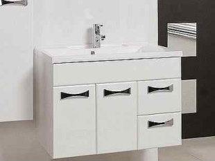 Тумба ДИОР 80 подвесная 1A167801DR010 /79.8х54х44,4/ (белый) АКВАТОН